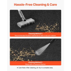 Eteismatto polyesteri PVC-tausta 1829 x 1219 mm harmaa sisä- ja ulkokäyttöön