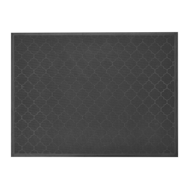 Eteismatto polypropeenipinnalla 1194 x 889 mm TPE-tausta ruskea sisä- ja ulkokäyttöön