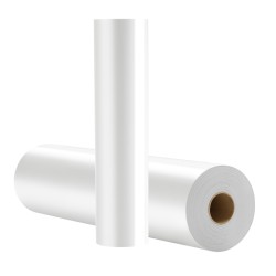 Lämmönsiirtovinylirulla PVC kiiltävä valkoinen 305 x 15240 mm 0 23 mm