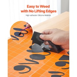 Lämpösiirtokalvorulla polyvinyylikloridi kiiltävä musta kaksitoista tuumaa kaksikymmentäviisi jalkaa tekstiileille