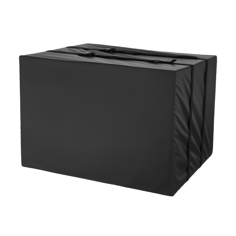 Ilmastointilaitteen suojus musta kaksikerroksinen 190T vedenpitävä tafti 530x400x380 mm