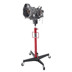 Hydraulinen vaihteistonostin teräsrunko 500 kg säädettävä 127–202 cm jalkapoljin