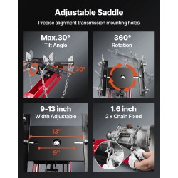 Matalaprofiilinen hydraulinen lattiatunkki teräsrunkoinen nostokapasiteetti 450 kg nostokorkeus 16–64 cm vaihteistojen nostoon