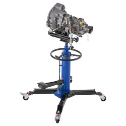 Hydraulinen vaihteistonostin 750 kg teleskooppinen teräsrunko jalkapoljin