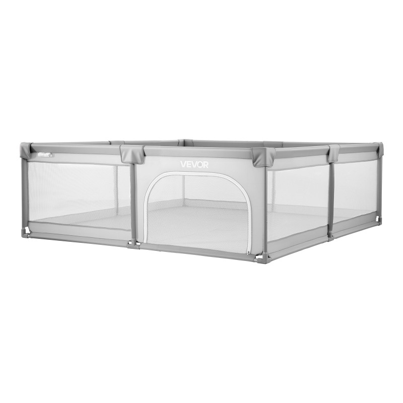 Leikkikehä rautarunko 210D Oxford kangaspäällinen sisämitat 2000 x 1490 mm 6–24 kk