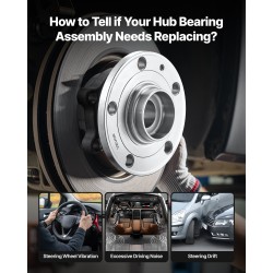 Etupyörän napayksikkö korkealujuuksinen kuulalaakeri kaksi kappaletta autokohtainen mitoitus