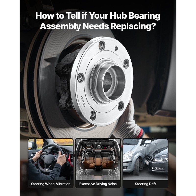 Etupyörän napayksikkö korkealujuuksinen kuulalaakeri kaksi kappaletta autokohtainen mitoitus