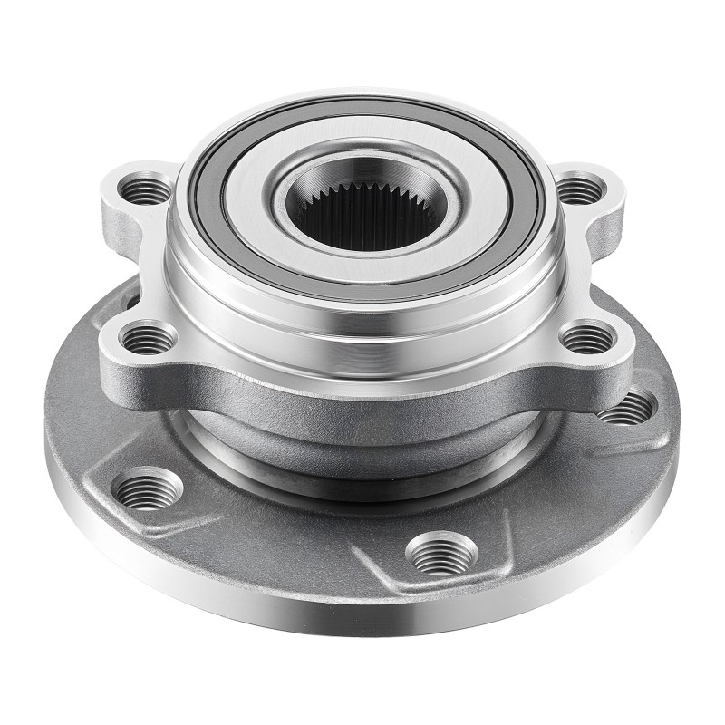 Etupyörän napayksikkö korkealujuuksinen kuulalaakeri kaksi kappaletta autokohtainen mitoitus