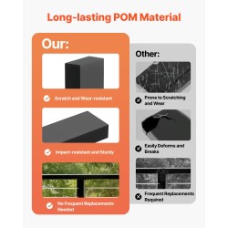 Suorat POM-muoviset kaideliittimet 2 x 1 tuuman kaiteisiin mattamusta 2 kpl