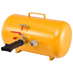 Rengasreunalukituksen täyttölaite 37,9 l hiiliteräs enintään 622 mm renkaisiin