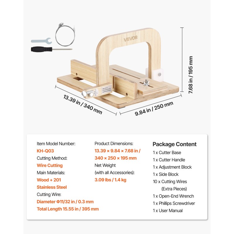 Saippualeikkuri puurunko 201 ruostumatonta terästä säädettävä 0–2 tuumaa silikonimuotti