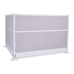 Väliseinät 2 kpl kaksikerroksiset PET kangaspaneelit 1830 x 1220 mm alumiiniseosrunko