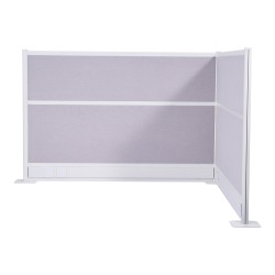 Väliseinät 2 kpl kaksikerroksiset PET kangaspaneelit 1830 x 1220 mm alumiiniseosrunko