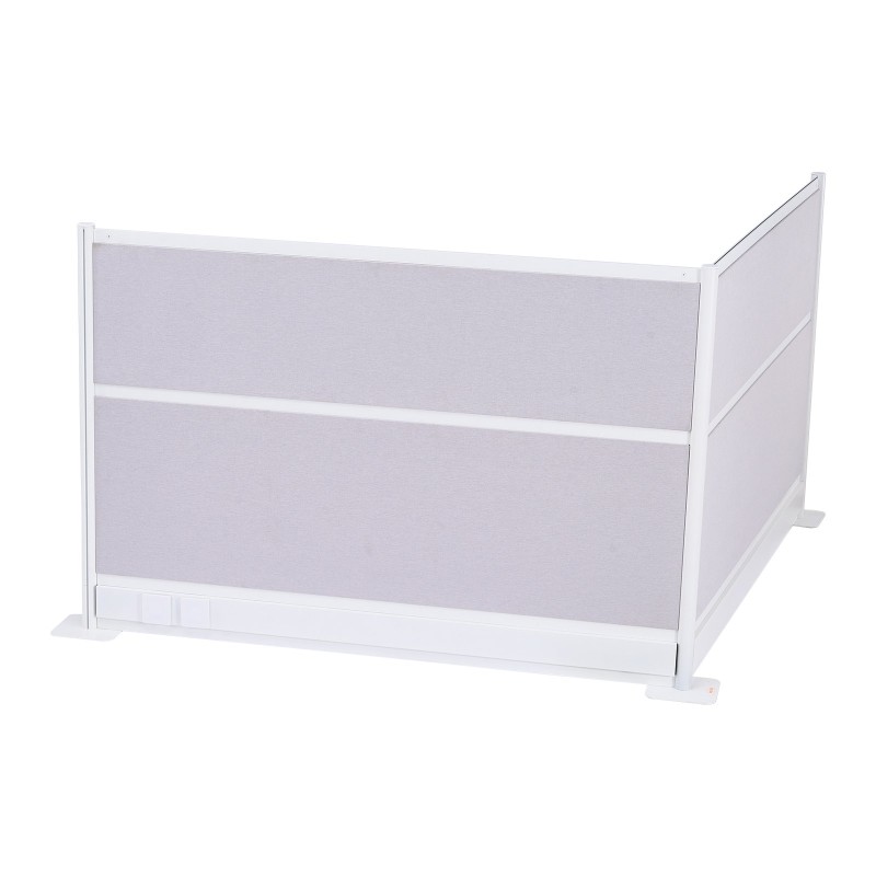 Väliseinät 2 kpl kaksikerroksiset PET kangaspaneelit 1830 x 1220 mm alumiiniseosrunko