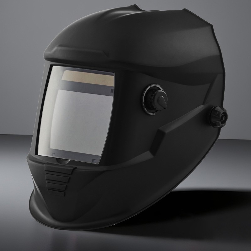 Automaattisesti tummuva hitsausmaski 100 x 80 mm luonnollinen värintoisto säädettävä tummennus