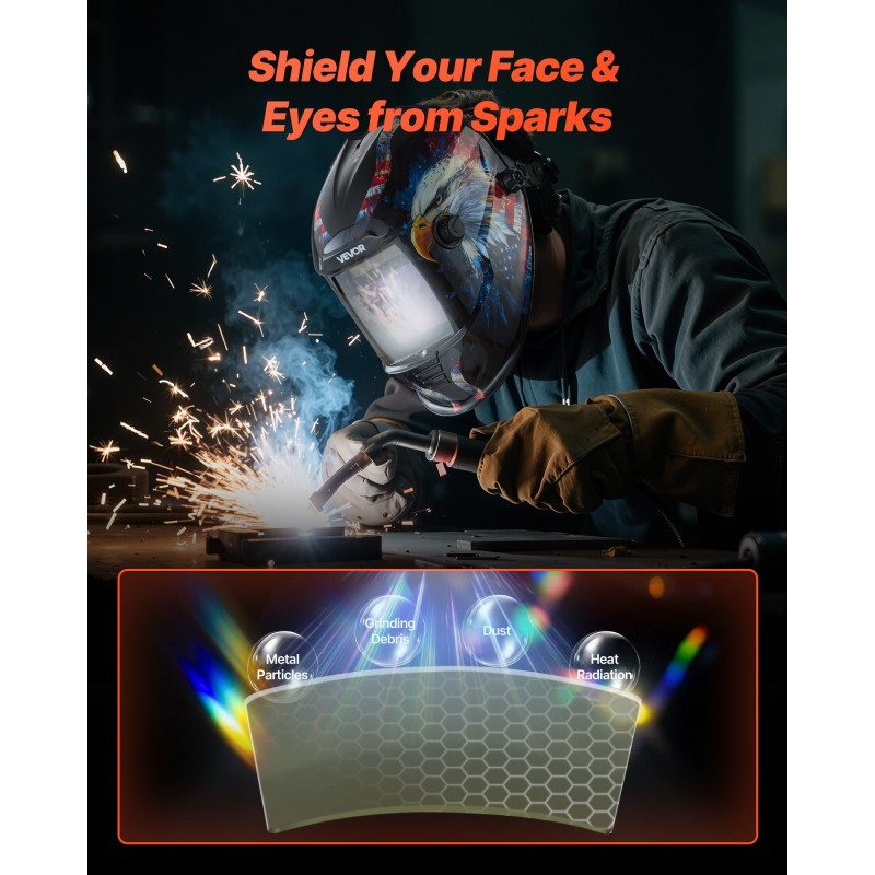 Ulompi suojalinssi hitsauskypärään PP läpinäkyvä 121×118 mm 20 kpl