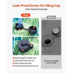 Uima-altaan peitteen vesipussit 5 kappaletta 2400 x 300 mm PVC-muovia kaksikammioiset