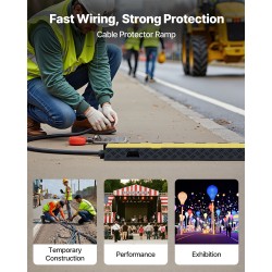 Kaapelinsuojarampi TPU ja TPR 2 kanavaa 31x28mm 3 kpl