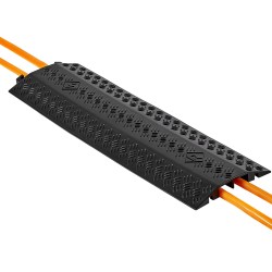 Kaapelisuoja PP muovinen kaksikanavainen 51 x 28 mm 3 kpl