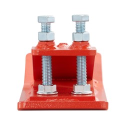 Kauhan reunasuoja hiiliteräs kaksoislukitus yhteensopiva reunapaksuudelle alle kaksi tuumaa oranssi