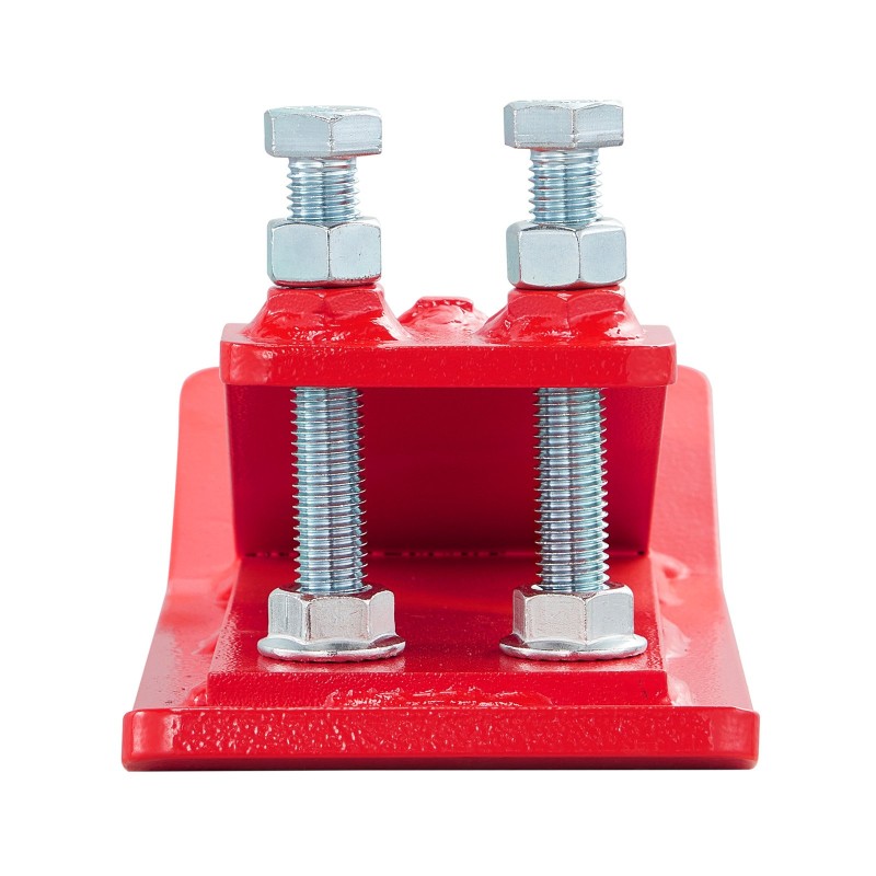 Traktorin kauhan reunasuoja hiiliteräs 2 kpl kaksinkertainen lukitus punainen