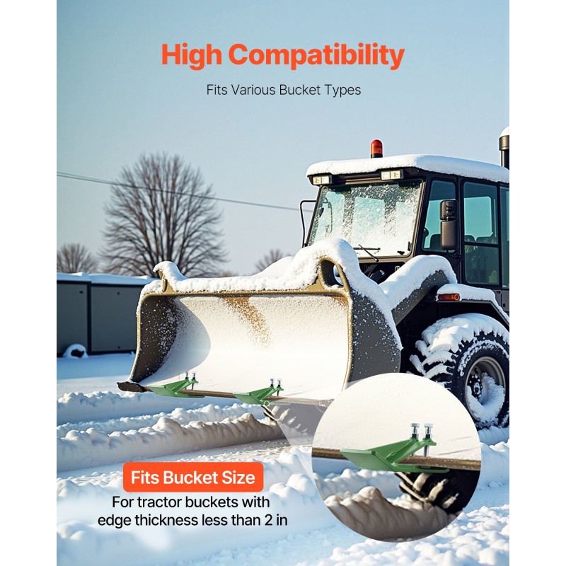 Kauhan reunasuojat vihreät hiiliterästä raskaaseen ulkokäyttöön kaksoislukitus kaksi kappaletta