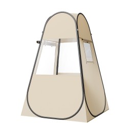 Urheiluteltta kirkas kuplateltta yhdelle henkilölle 120x120x190 cm vesitiivis aurinkosuojattu