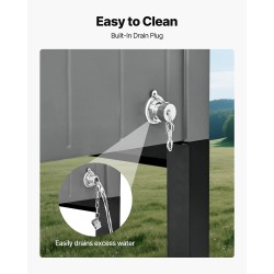 Siirrettävä kylmävaunu 75,7 litraa terassille kylmävalssattu teräsrunko pyörillä