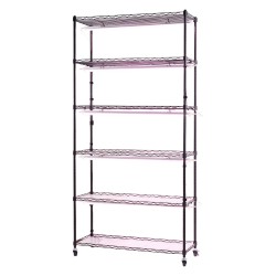 Sisäkasvihylly metallinen 6 tasoinen 180 cm 5 LED valopalkkia mekaanisella ajastimella