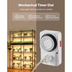 Sisäkasvihylly metallirunkoinen 6-tasoinen kaksirivinen korkeus 180 senttimetriä 200 wattia LED-kasvivaloilla