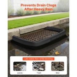 Sedimenttisuodatinsukka kolmen metrin kuitukankaasta polypropeenitäytteellä yksi kappale hulevesikaivoihin