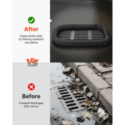 Sedimenttisuodatinsukka kolmen metrin kuitukankaasta polypropeenitäytteellä yksi kappale hulevesikaivoihin