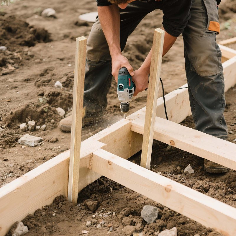 Puutarhapaalut kuusipuusta 25 kpl 122 cm aidan ja kasvien tuki