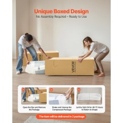 Sohva kaareva 2840 mm valkoinen samettimainen kangas syvä istuin