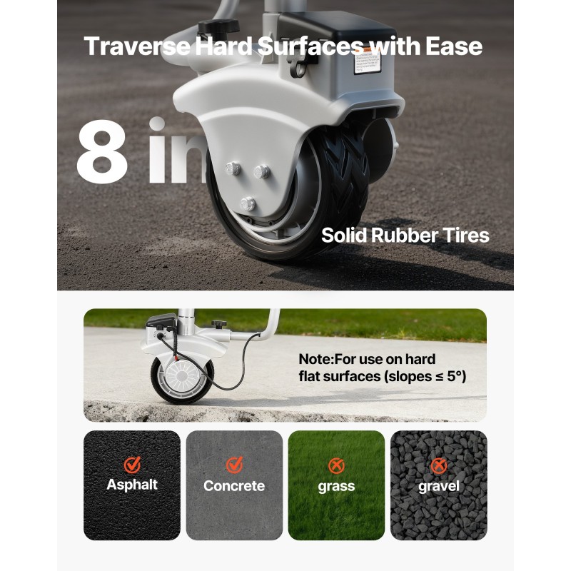 Peräkärryn siirtäjä teräsrunko 380W 12V 2,5 t säädettävä kiinnityskorkeus 31–63 cm