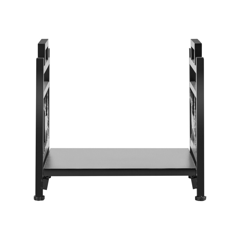 Halkoteline sisäkäyttöön jauhemaalattua Q195-terästä 45 cm leveä irrotettava 600D kangaskassi