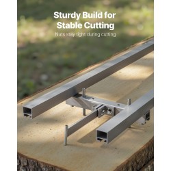 Sahakiskojärjestelmä alumiiniseos ja hiiliteräs 4,57 metrin sahauspituus yhteensopiva moottorisahoille