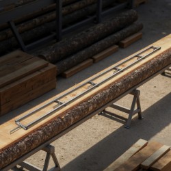 Sahakiskojärjestelmä alumiiniseos ja hiiliteräs 4,57 metrin sahauspituus yhteensopiva moottorisahoille