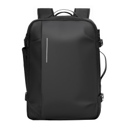 Tyhjiömatkareppu 65 litran musta vesitiivis käsinpuristettava kompressio