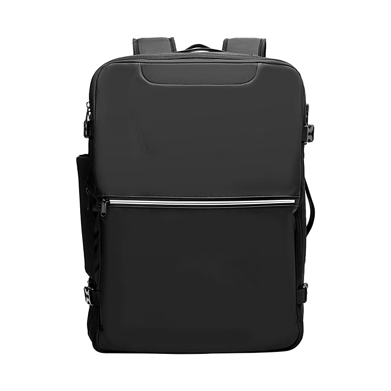 Matkareppu 80 l vakuumipumpulla vedenpitävä laajennettava monitaskuinen latausportilla turvalukolla