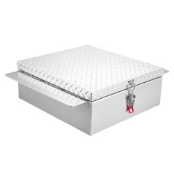 Alumiininen sivukiinnitteinen työkalulaatikko lava-autoon 108 l hopea