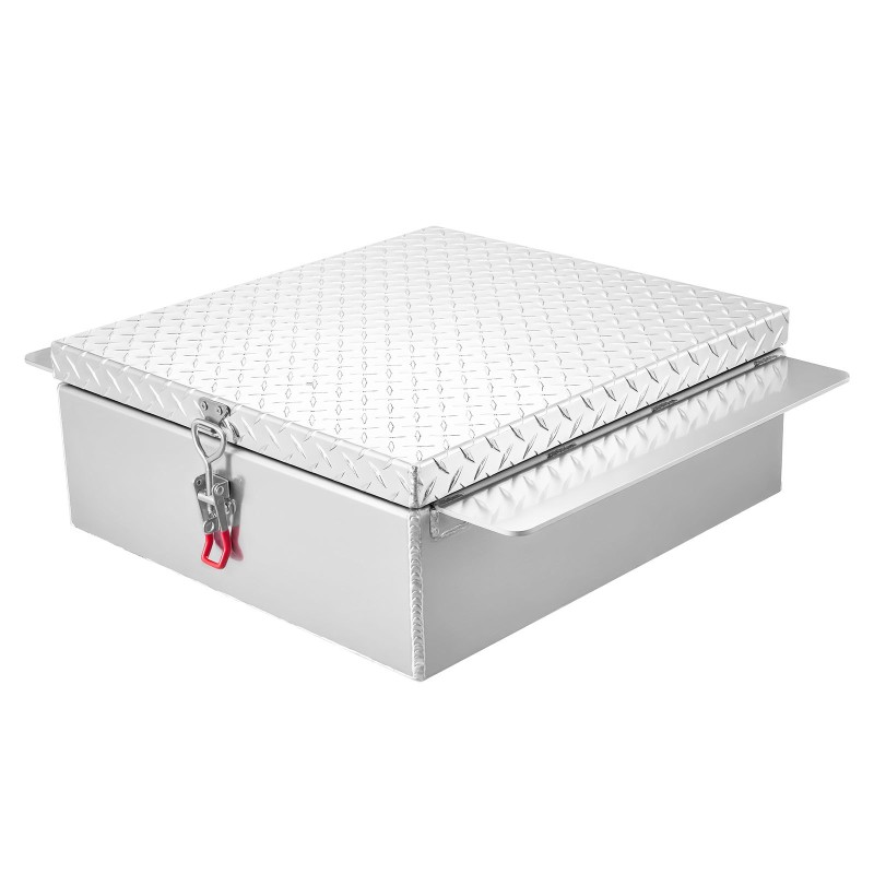 Alumiininen sivukiinnitteinen työkalulaatikko lava-autoon 108 l hopea