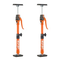 Tukipylvässetti 2 kpl säädettävä 40–60 cm hiiliteräs 100 kg kantavuus kaappien asennukseen