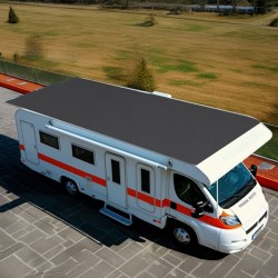 EPDM-kattorulla 1,14 mm 6,1 m x 6,1 m musta vedeneristykseen