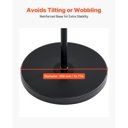 Pyörivä metallinen esiteteline 30 lokeroa A4-asiakirjoille kolmisivuinen