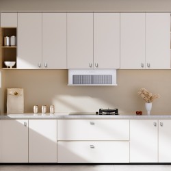 Kaapin ja laatikon suorakulmaiset nupit 10 kappaletta sinkkiseos kromi