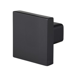 Kaapin nupit sinkkiseos neliö 30x30 mm 10 kpl musta