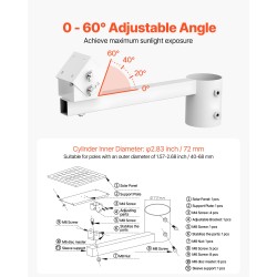 Aurinkopaneelilaturi 20W 12V ylläpitolataukseen yksikiteinen roiskevesisuojattu sisäänrakennettu ohjain
