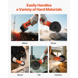 Kulmahiomakone 7-tuumainen 1700 wattia 8500 kierrosta minuutissa verkkovirtainen