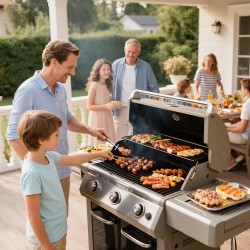 Posliiniemaloidusta teräksestä valmistetut flavorizer-tangot ja lämmönjakolevyt Weber Genesis II grilleihin